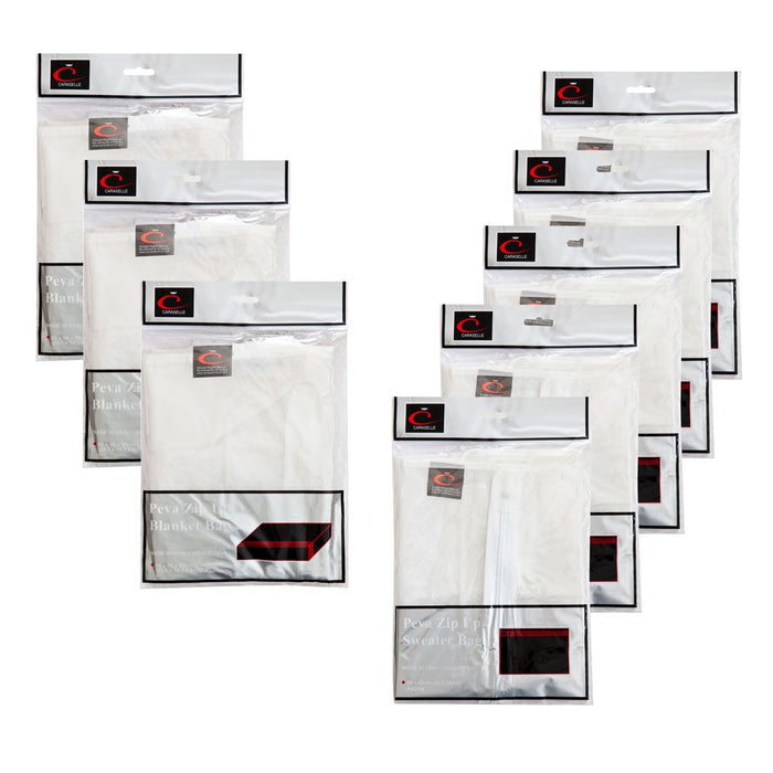 Peva Anti-Moth Storage Bundle D - Knitwear & Blanket Storage Bags