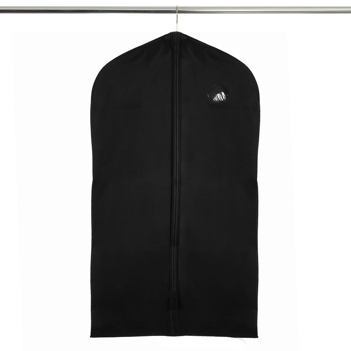 Black Caraselle Peva Suit Cover Soft Touch Fabric (Approx. 99 x 60cms)