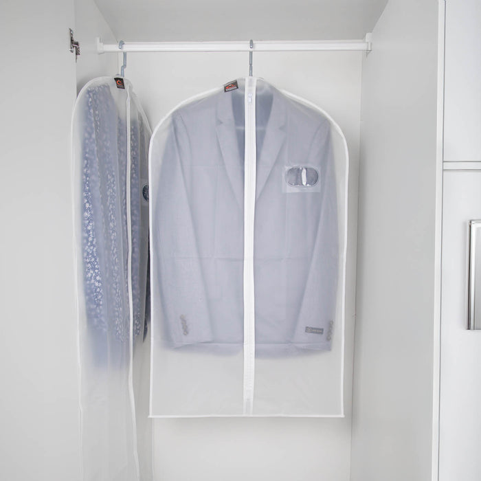 Caraselle Peva Anti-Moth Suit Cover Soft Touch Fabric (Approx. 99 x 60cms)