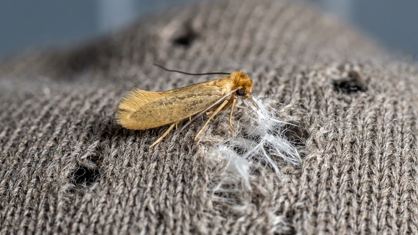Why Perfectly Good Clothes End Up With Moth Holes Every Summer