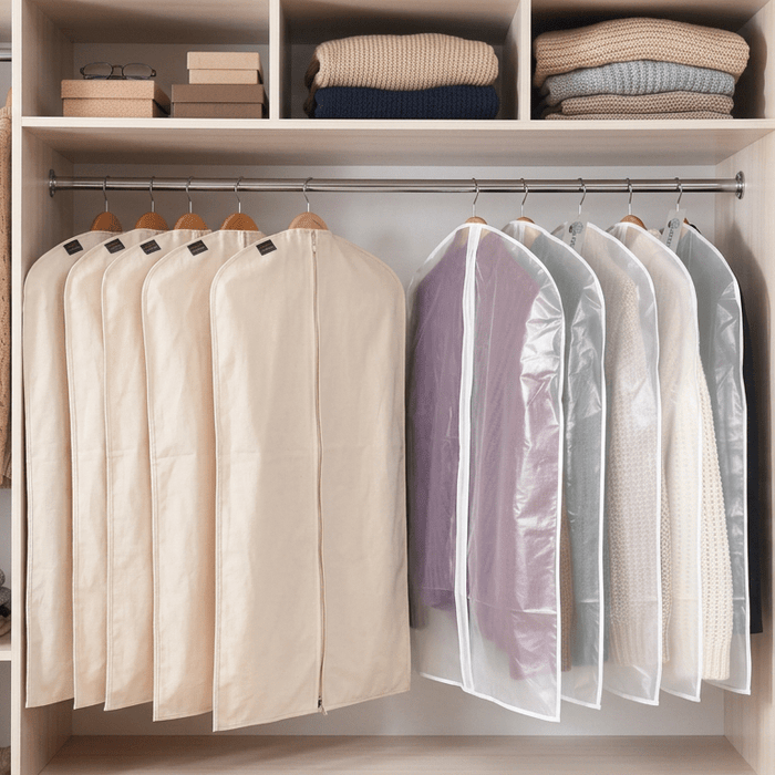 Cotton vs PEVA Garment Covers: Which Is Best? - Caraselle