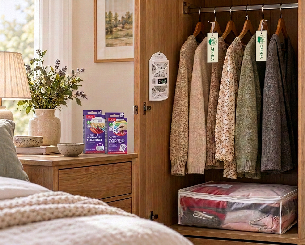 The Caraselle 3-Step Approach to Clothes Moths: Monitor, Treat, Protect