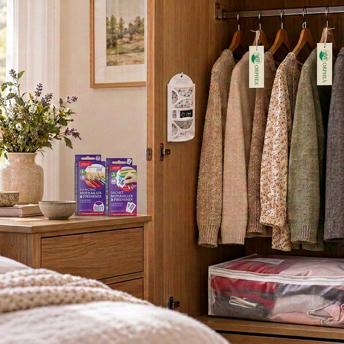The Caraselle 3-Step Approach to Clothes Moths: Monitor, Treat, Protect