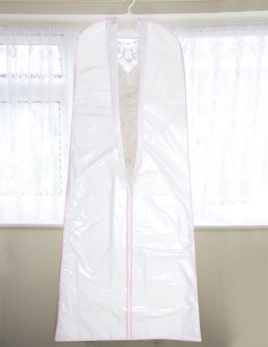 Grande housse de robe de mariée de rangement pour robes de mariée | Idéal pour le stockage à court terme 