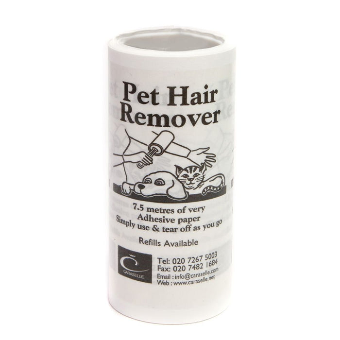 WHITE Pet Hair Remover Refill (7.5m/Refill, ≈75+ Sheets Equivalent/Refill) Handle not included