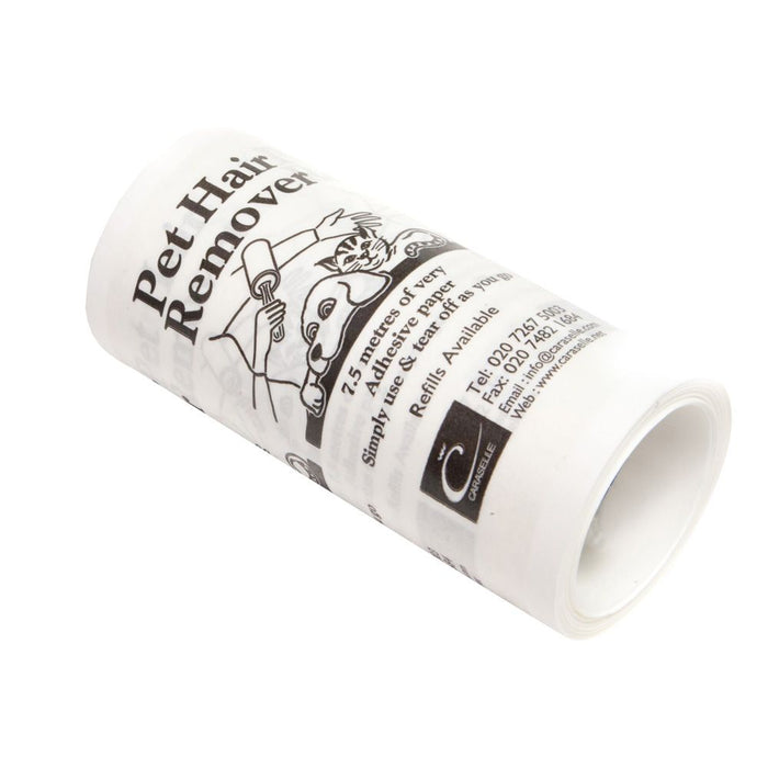 WHITE Pet Hair Remover Refill (7.5m/Refill, ≈75+ Sheets Equivalent/Refill) Handle not included