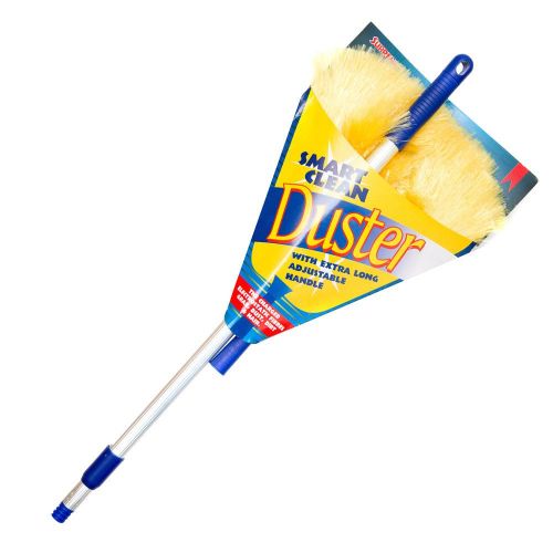 Caraselle Antistatik-Staubwedel mit flexiblem Kopf und Teleskopstiel bis 162 cm