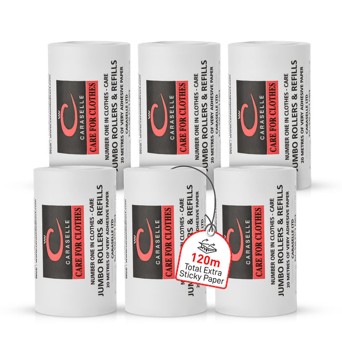 Multipack: 6 x Jumbo-Nachfüllungen (insgesamt 120 m)