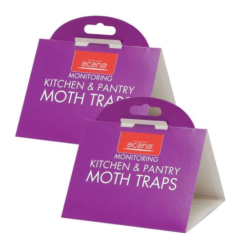 Acana Pantry Food Moth Trap Pack of 2 - No Harsh Chemicals