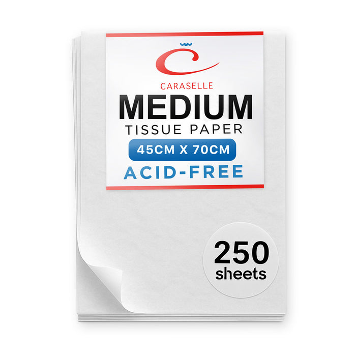 Medium White Acid Free Tissue Paper (45 x 70cm)