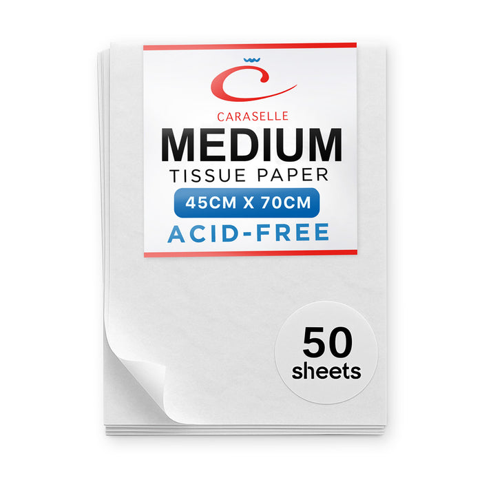Medium White Acid Free Tissue Paper (45 x 70cm)