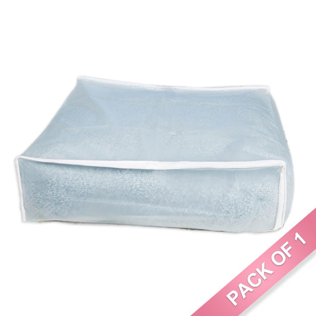Sacs de couverture de rangement sous le lit à fermeture éclair en Peva Caraselle 