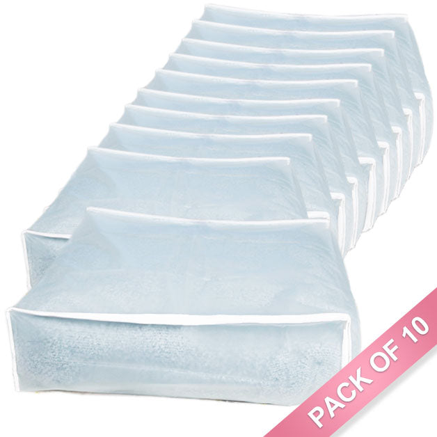 Caraselle Peva Anti-Moth Zip Up Underbed Storage Blanket Bags