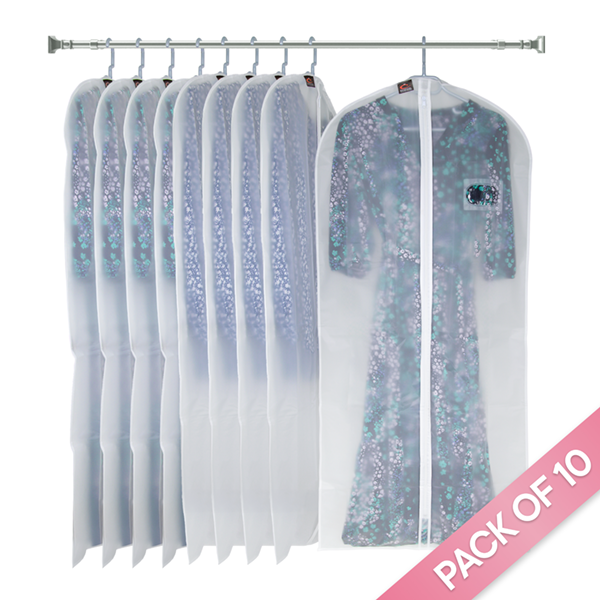 Caraselle Anti-Moth Peva DRESS COVER – Soft-Touch Garment Bag for Dress Storage (Approx. 128 x 60cms)