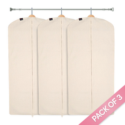 Breathable natural cotton fabric for long-term clothes storage