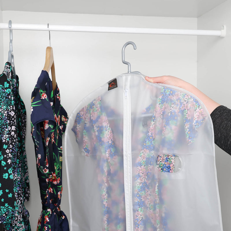 Caraselle Anti-Moth Peva DRESS COVER – Soft-Touch Garment Bag for Dress Storage (Approx. 128 x 60cms)