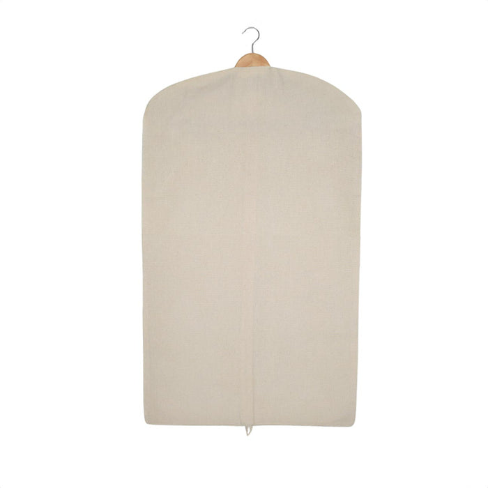 Deluxe 100% Natural Zipped Cotton Suit Cover (Approx. 99 x 60cms)