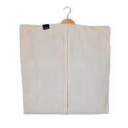 Washable reusable cotton dress cover folded for storage