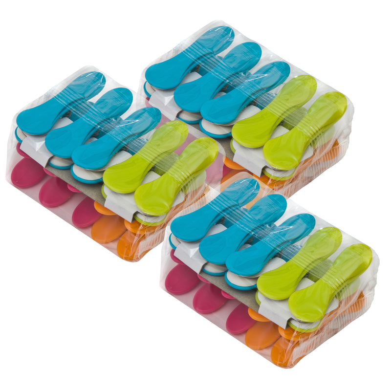 Pinces à pince souples de luxe pour tissus délicats - Douces et robustes - 6,5 cm de long (10 pinces par paquet)