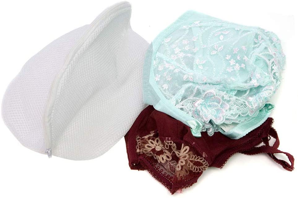 A-D Cup Bra Net Washing Bag for Laundry with Strong Zip